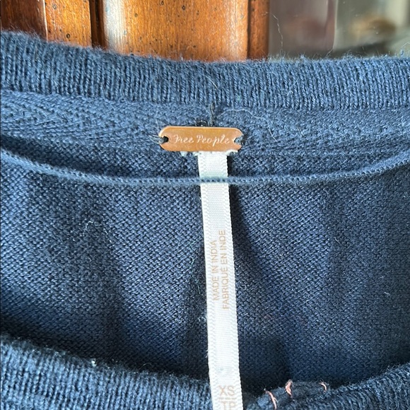 Free People NavyTop - Picture 2 of 3